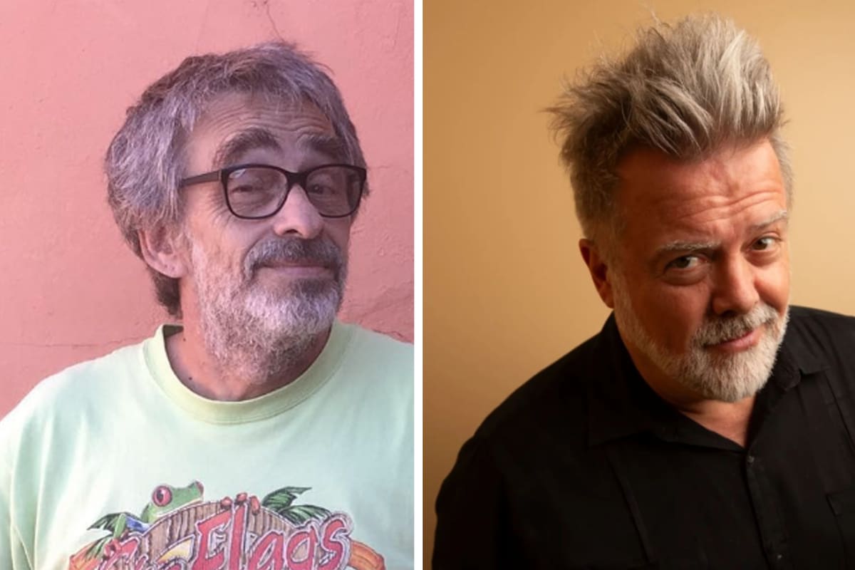 Jorge Serrano y Juanchi Baleirón están cerca de cumplir 40 años con sus bandas, Los Auténticos Decadentes y Los Pericos