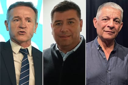 Jorge Sola, Cristian Jerónimo y Octavio Arguello, triunviros de la CGT