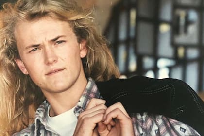 Jorge Taiana, de joven y con pelo largo