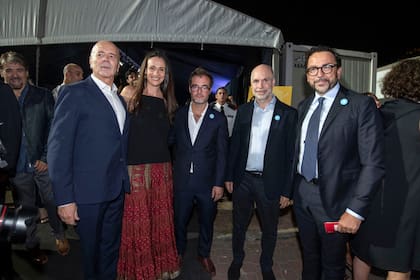 Jorge Telerman, Elisabetta Riva, Enrique Avogadro, Horacio Rodríguez Larreta, Fabrizio Lucentini