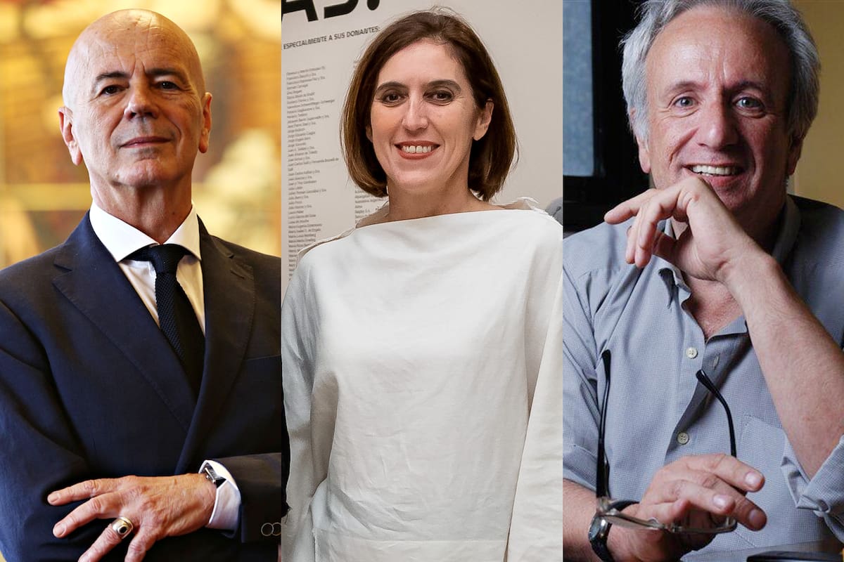 Jorge Telerman, Victoria Noorthoorn y Alberto Ligaluppi, tres de los funcionarios confirmados por la ministra de Cultura porteña Gabriela Ricardes