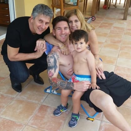 Jorge y Lionel Messi, momentos de una vida en fotos