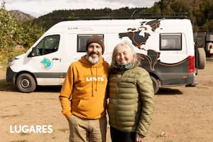 Jorge y Sandra tienen 59 años y están juntos desde los 16. La idea de viajar en motorhome surgió cuando sus hijos crecieron y dejaron la casa.
