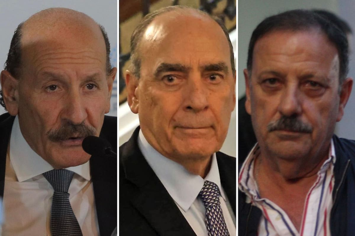 Jorge Yoma, Guillermo Francos y Ricardo Quintela