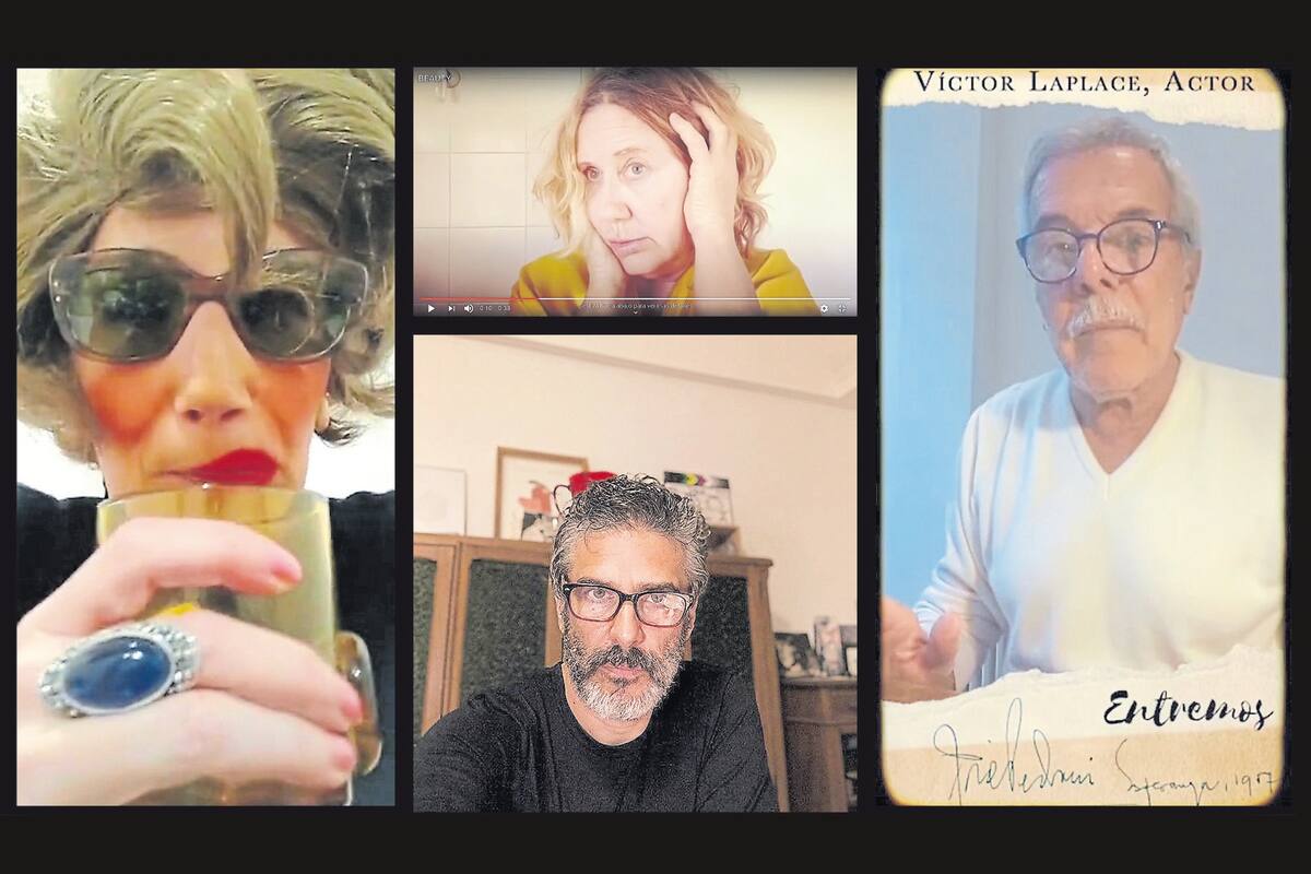 Jorgelina Aruzzi, Verónica Llinás, Leonardo Sbaraglia y Victor Laplace