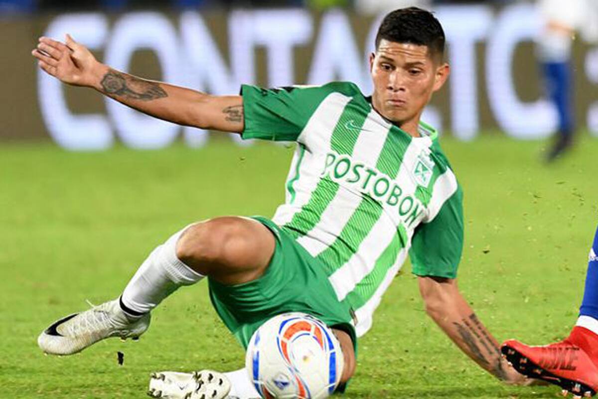 Jorman Campuzano, el volante de 22 años, que está en la carpeta de Gustavo Alfaro y Nicolás Burdisso