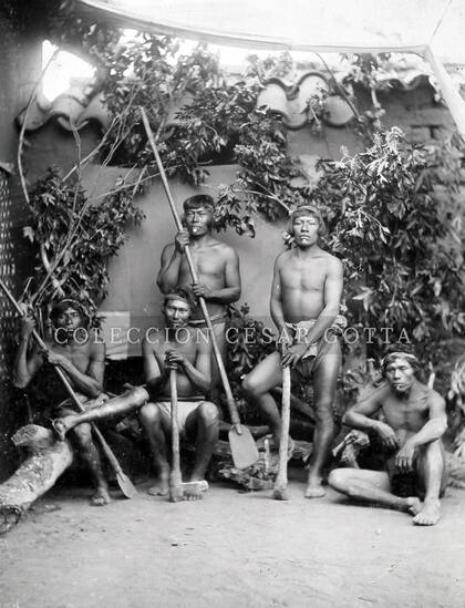 Jornaleros de la misión de San Pascual de Boicovo.