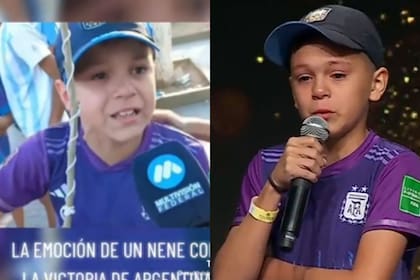 José Andrada tiene 12 años y es de Salta (Foto: Captura de video)