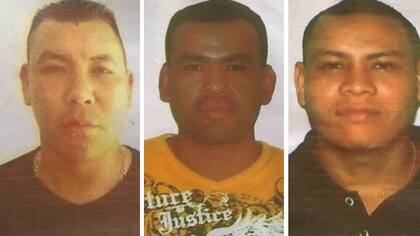 José Ángel, José Armando y Néstor de Jesús Ruiz Montilla