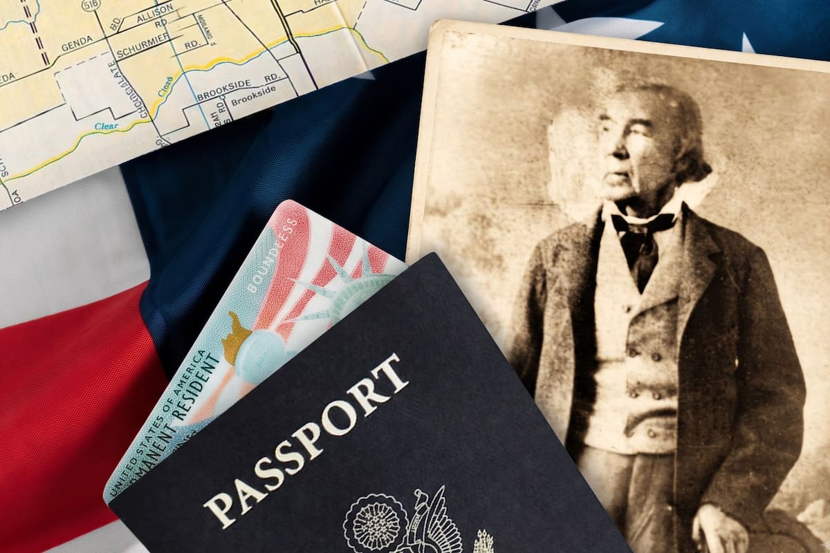 Quem foi José Antonio Navarro, o imigrante do Texas com a frase escrita no passaporte americano