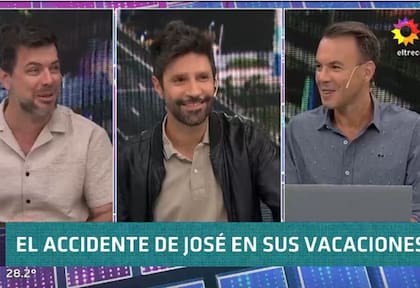 José Bianco contó en Síntesis el mal momento que vivió durante sus vacaciones (Foto: Captura de TV / eltrece)