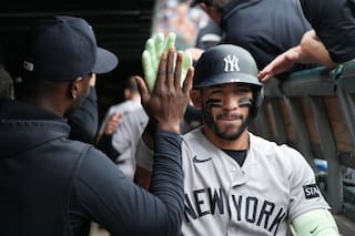Caballero pega jonrón, Cole lanza hasta la sexta y Yankees vencen 2-1 a los Cachorros