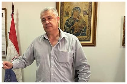 José Carlos Acevedo, intendente de Paraguay.