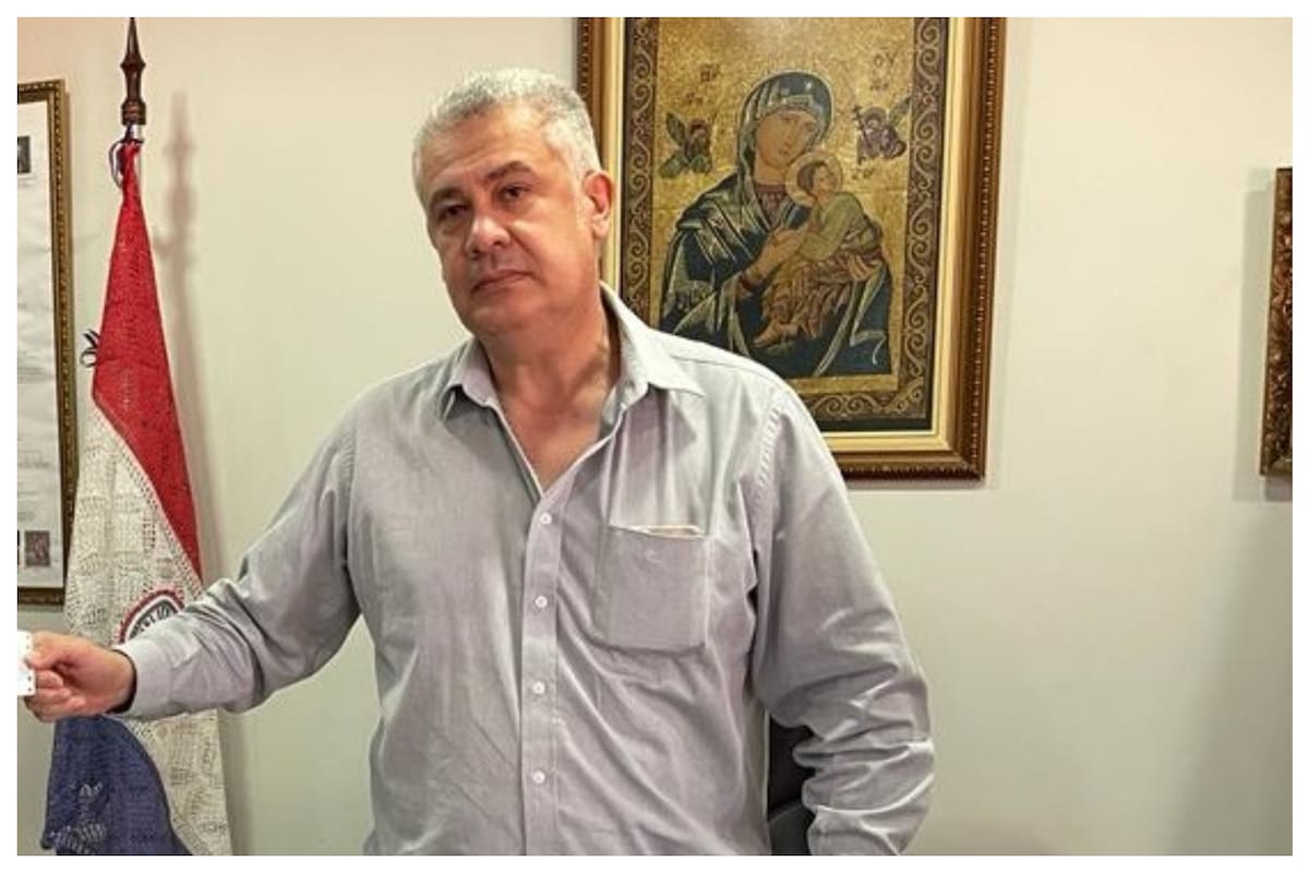 José Carlos Acevedo, intendente de la localidad paraguaya de Pedro Juan Caballero