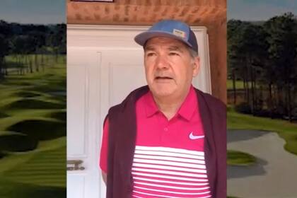 José Cóceres, uno de los actores del golf argentino que pide por la vuelta de la actividad