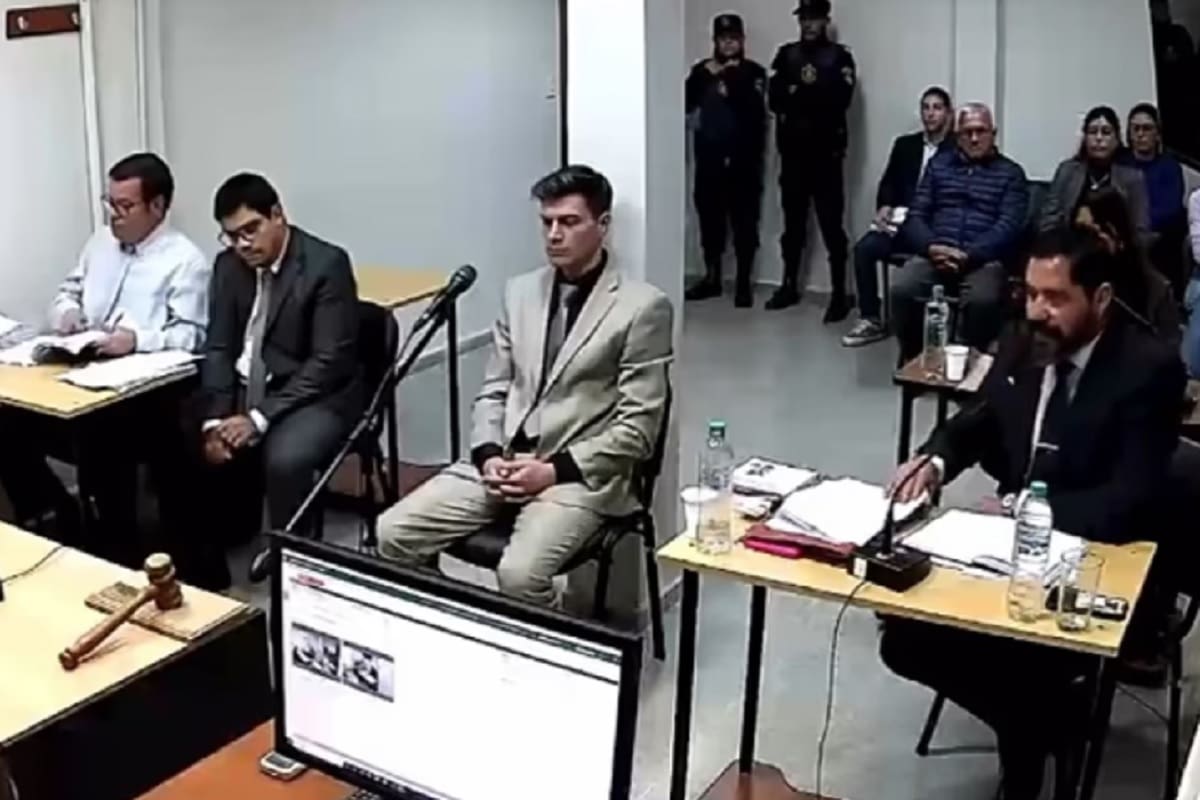 José Codazzi, en la audiencia en la que se resolvió su prisión preventiva