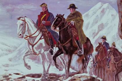 José de San Martín, quien lideró su ejército a través de los Andes hasta llegar a Chile