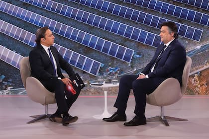 José Del Rio (LA NACION), junto a Daniel Dasso (EY Argentina)