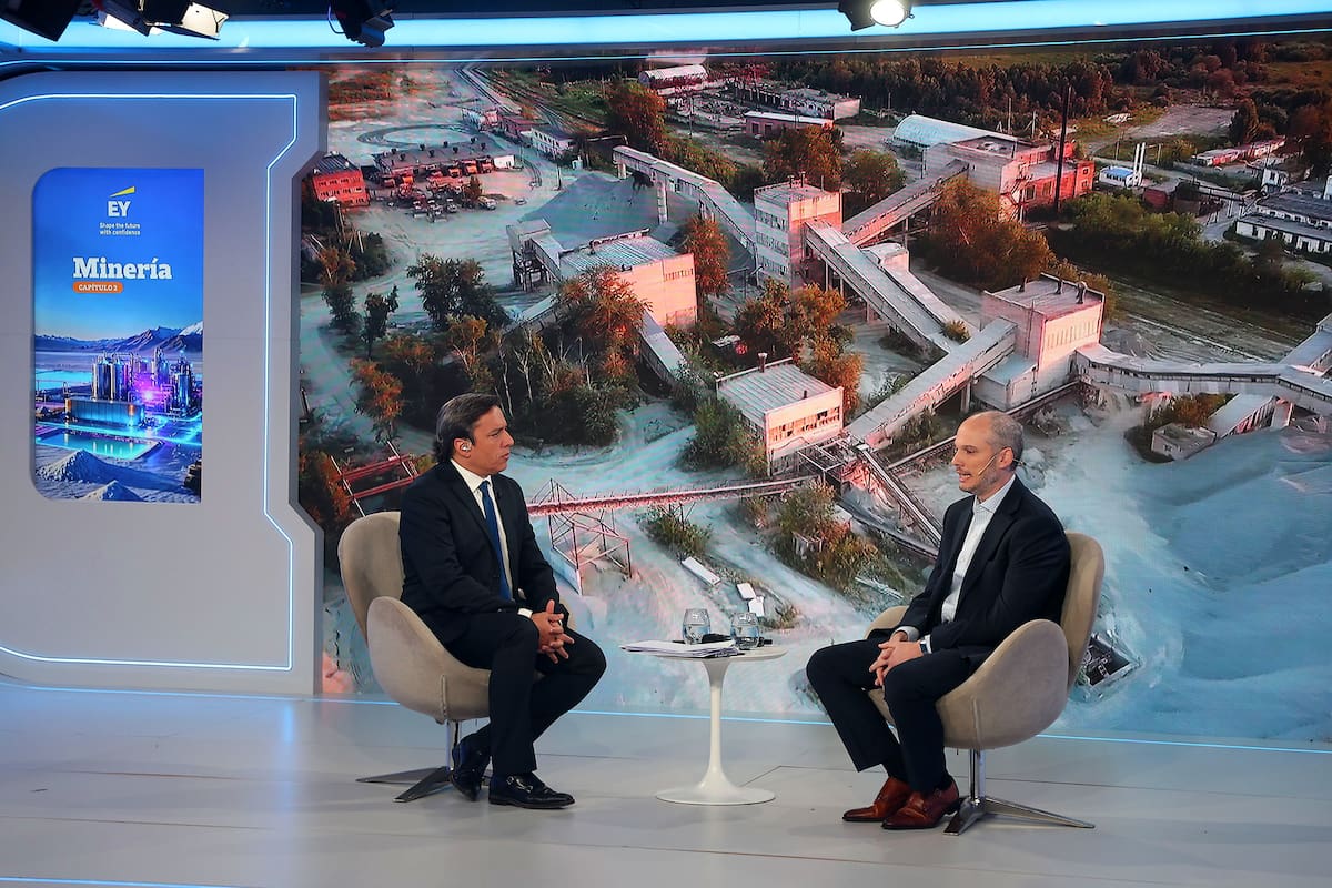 José Del Rio (LA NACION) junto a Gustavo Kurgansky (EY)