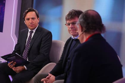 José Del Rio (LA NACION), Toribio Pablo de Achával (Toribio Achával) y Luis Ramos (LJ Ramos)