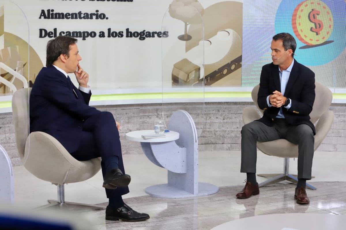 José Del Rio (LA NACION) y Axel Labourt (Corteva Agriscience)