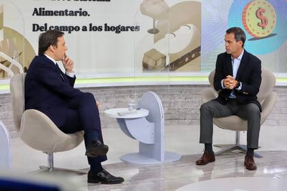 José Del Rio (LA NACION) y Axel Labourt (Corteva Agriscience)