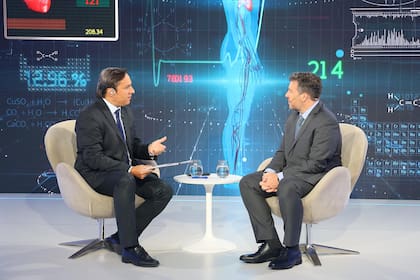 José Del Rio (LA NACION) y Gastón Domingues Caetano (CAEME)