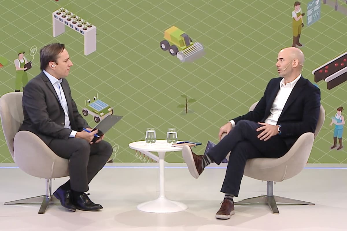José Del Rio, secretario general de la Redacción de LA NACION, dialogó con Juan Farinati, presidente y CEO para el Cono Sur de Bayer
