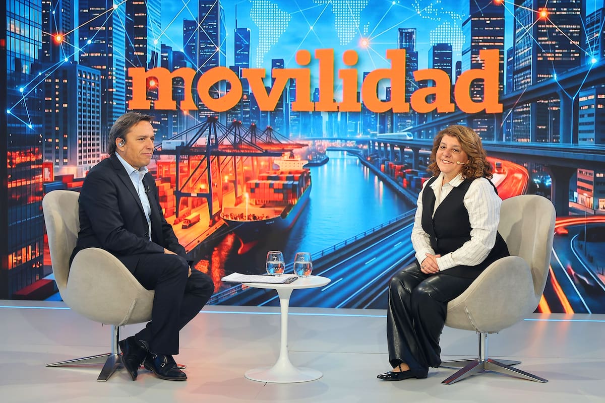 José Del Rio, secretario general de Redacción de LA NACION, junto a Ivana Dip, CEO de BMW Group Argentina
