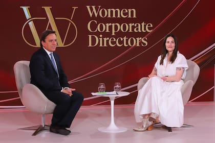 José Del Rio, secretario general de Redacción de LA NACION, junto con Connie Ansaldi, fundadora de Cux