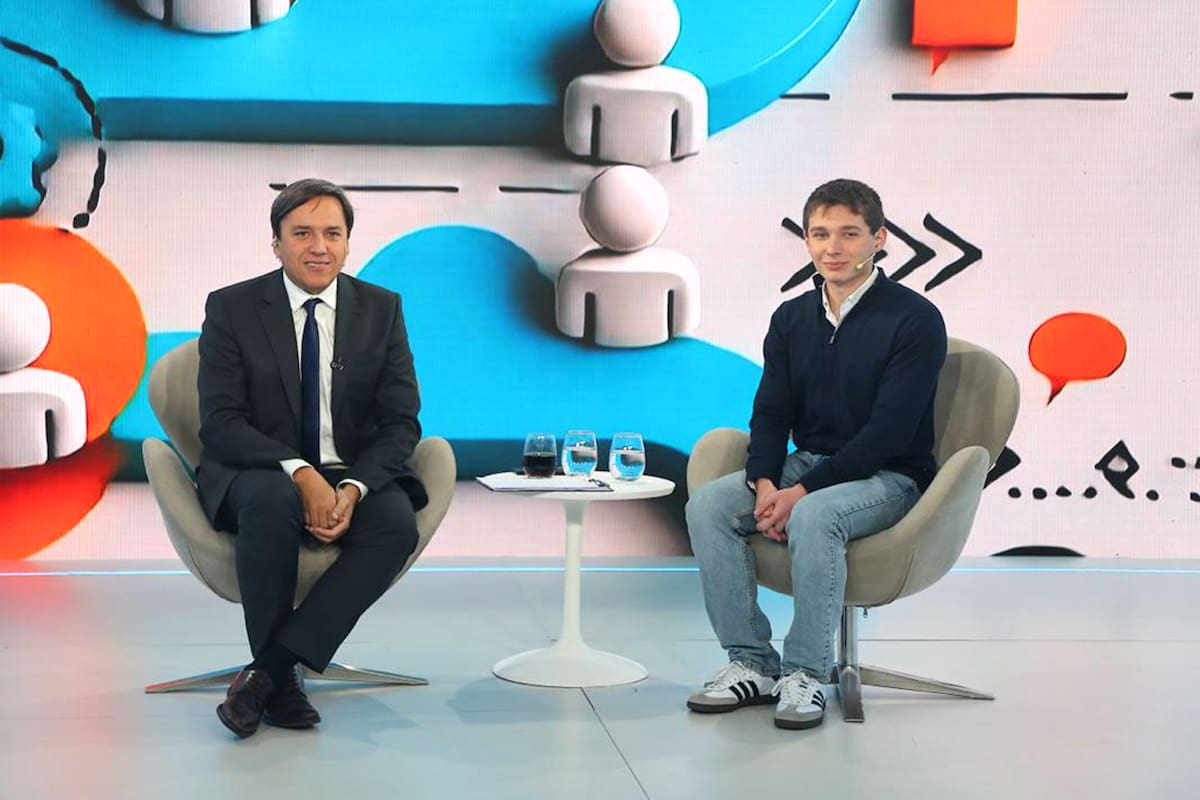 José Del Rio y Gastón Díaz en el Summit Recursos Humanos de LA NACION
