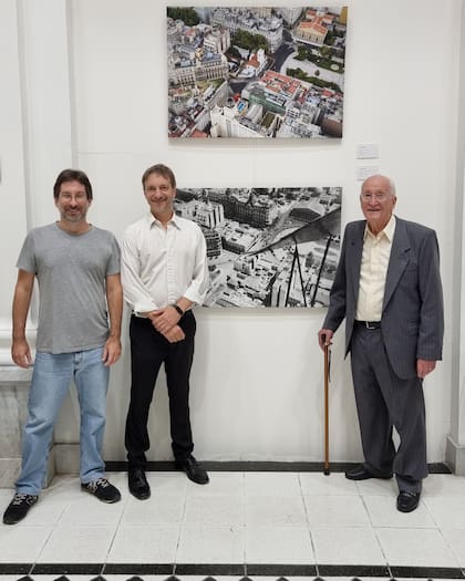 José Díaz Diez, Nino Salgado y Juan Carlos Borra.