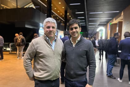 José Domínguez y Nicolás Galluccio, de la firma DeepAgro