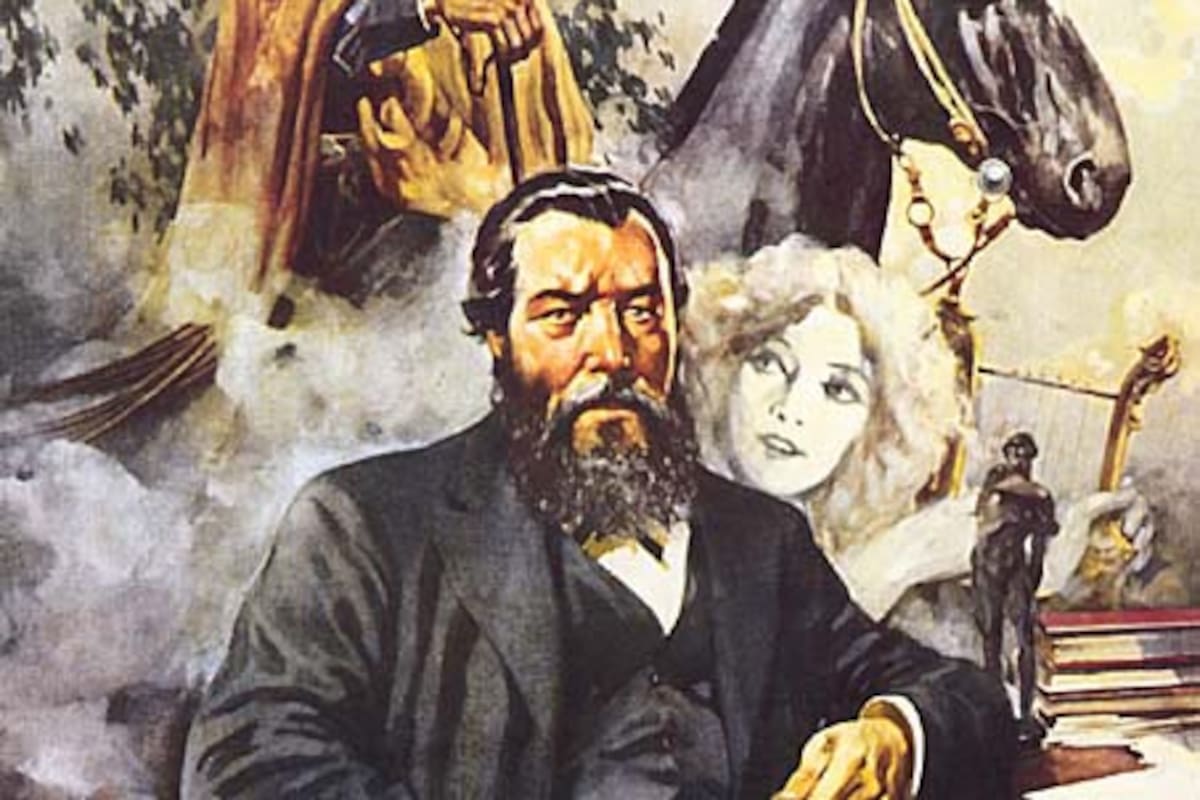 José Hernández, retratado por Mario Zavattaro