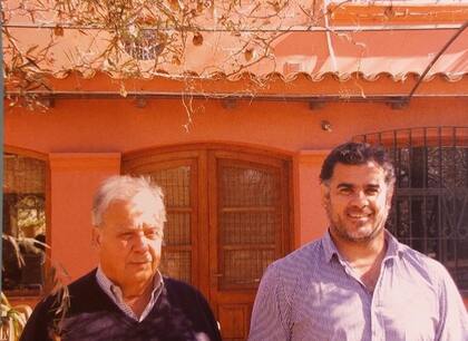 Jose Ignacio Romero Díaz, que empezó con las cabras, y José Gulle