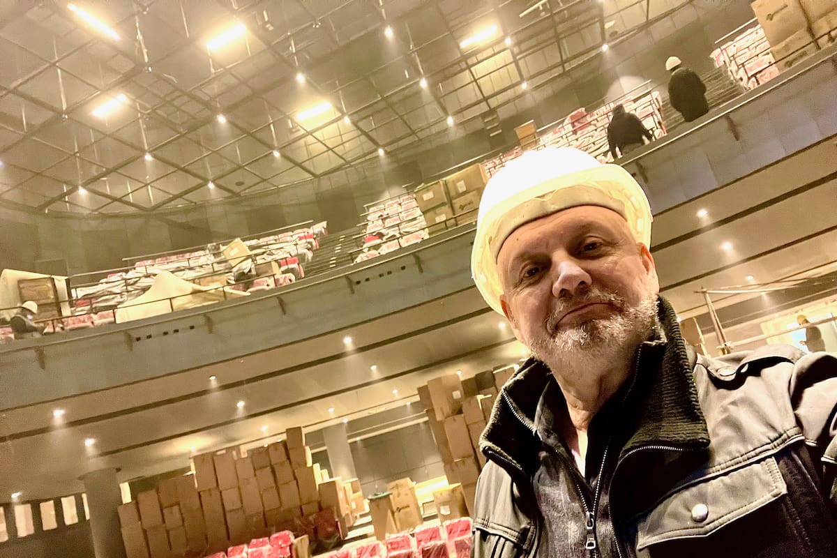 Jose Luis Campanella en el nuevo teatro POLITEAMA