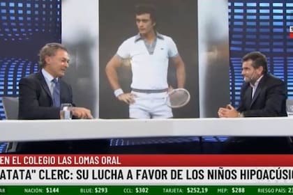 José Luis Clerc contó lo que sintió en el momento en que intervinieron a su hija para realizarle un implante cloquear