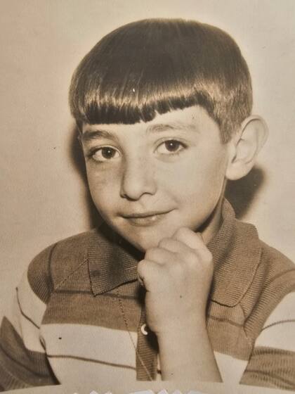 José Luis, de chico.
