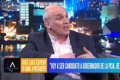 José Luis Espert criticó la política económica del oficialismo y descartó una posible alianza con Juntos por el Cambio.