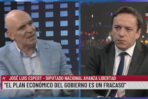 José Luis Espert: "Cualquier cosa que venga de Cristina o Batakis es peor"