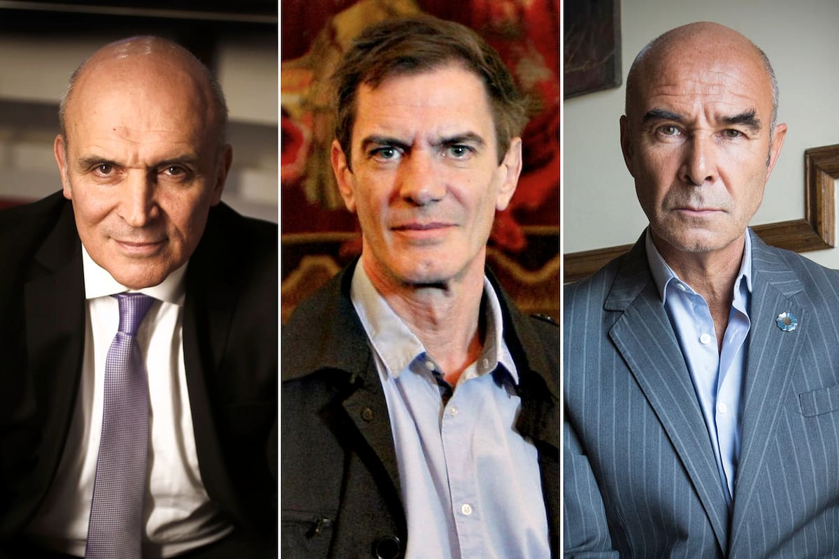 José Luis Espert, Dario Lopérfido y Juan José Gómez Centurión