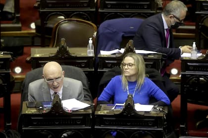 Jose Luis Espert durante el debate de la boleta única