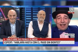 José Luis Espert se llevó una gran sorpresa durante su paso por el Diario de Leuco en LN + (Foto: Captura de video)