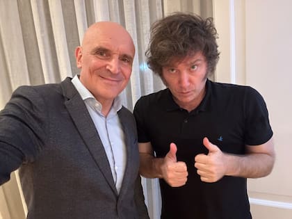José Luis Espert y Javier Milei