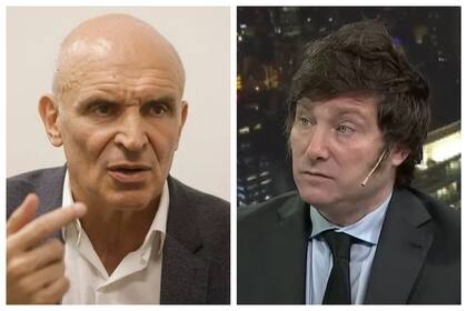 José Luis Espert y Javier Milei.