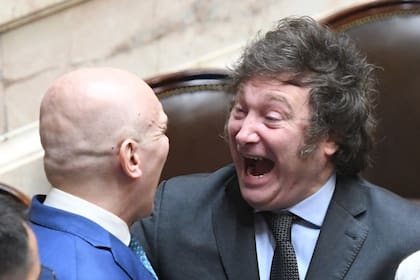 José Luis Espert y Javier Milei