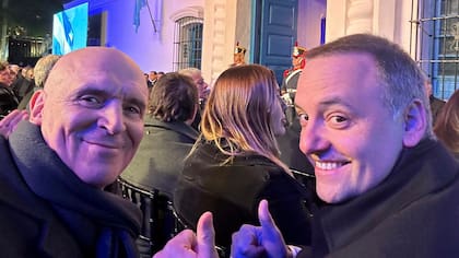 José Luis Espert y Manuel Adorni en Tucumán