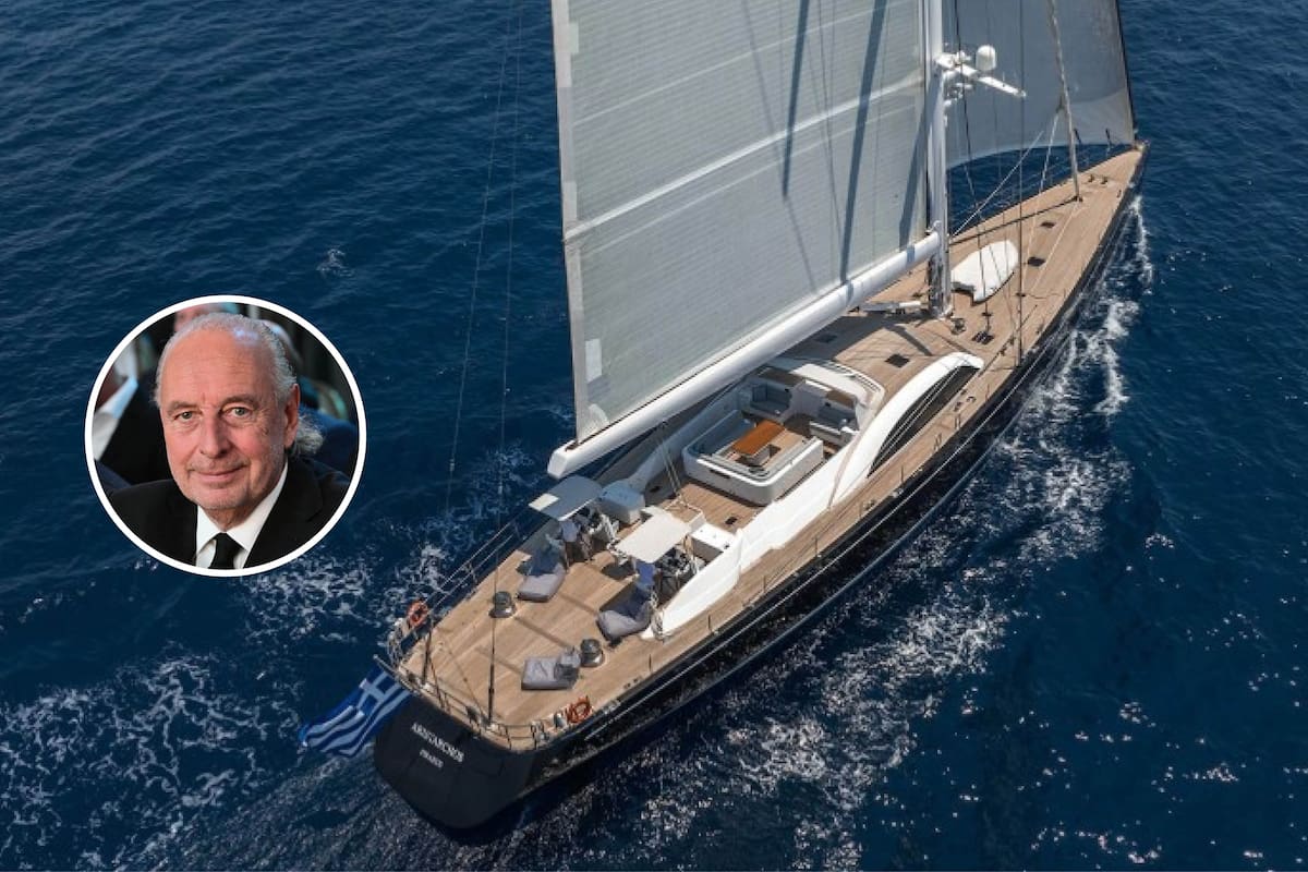 José Luis Manzano, capitán del Aristarchos, en la Rolex Swan Cup 2026