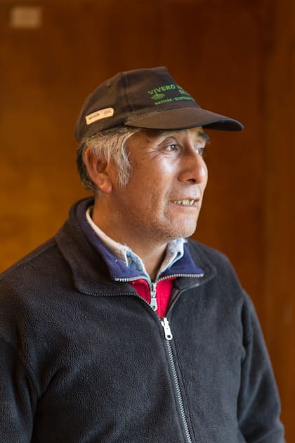 José Luis Puel, director del vivero.