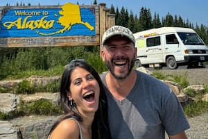 José Luis y Fernanda completaron su viaje luego de 5 años (Foto: @americando_)